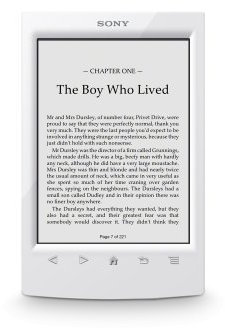 Sony PRST2HWC eBook-Reader 6 Zoll 2 GB WLAN weiß