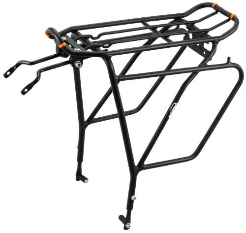 Ibera porte-bagage PakRak Plus+ IB-RA5 Porte-bagage pour vélos équipés de freins à disque porte bagage arriere velo cyclisme