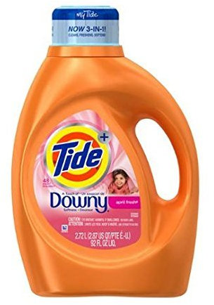 Tide Plus a Touch of Downy Liquid Laundry Detergent, April Fresh - 92 oz by Tide