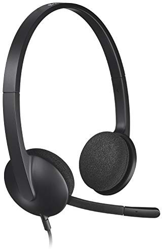 Logitech H340 Stereofonico Padiglione auricolare Nero