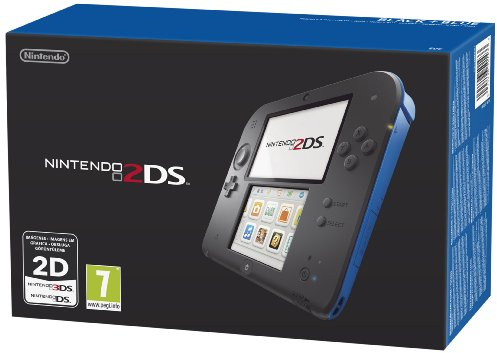 Nintendo 2DS Console, Nero/Blu