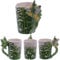 Puckator Frosch geformter Henkel Tasse aus Dolomit-Keramik