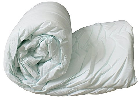 Duvets & Pillows Online - Waterproof Green Tint Duvet 10.5 Tog - Double Size 200cm x 200cm