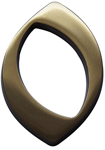Alpertec Hausnummer 0 Bronze satiniert inklusive Schrauben und Dübeln, Höhe 120 mm, 35160100K1