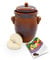 Original K&K Fermentation Pot 5.0 Liter II Shape Includes weighting Stone and Lid by K&K Keramik