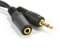 kenable Cable alargador de Conector Mono de 3,5 mm a Enchufe de 3,5 mm, Dorado, 3 m