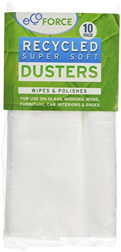 Eco force Recycled Super Soft Dusters (Pack of 10)