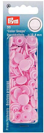 Prym 393.118 Fasteners, Kunststoff, Pink, Stück