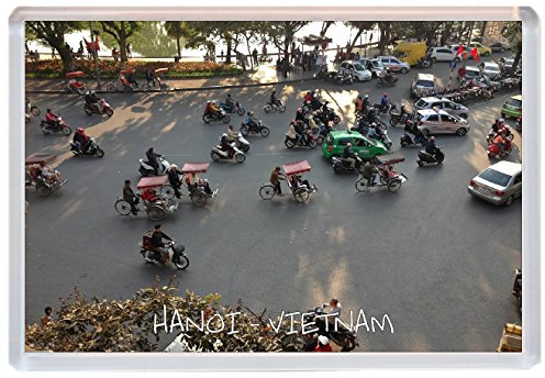 Hanoi - Vietnam - 96 x 67mm Jumbo Fridge Magnet ID045