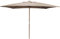 Parasol bois 3x2 m - Couleur - Taupe