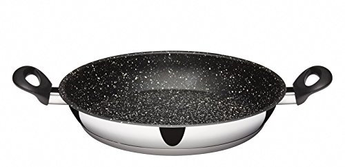 Inoxibar Paellera, Acero Inoxidable, 32 cm
