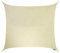 Kookaburra Waterproof Garden Sun Shade Sail Canopy in Ivory 98% UV Block (3.6m Square)