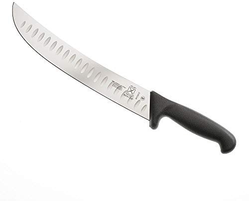 Mercer Culinary M13612 BPX 12-Inch Cimeter–Granton Edge, Stainless Steel