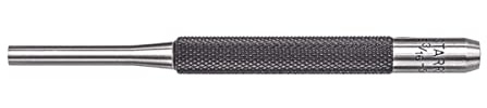 Starrett 565E Drive Pin Punch, 4 Overall Length, 1-3/64 Pin Length, 3/16 Pin Diameter