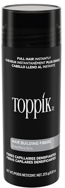 TOPPIK Hair Building Fibers Gray, 1er Pack (1 x 28 g)