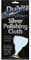 Duzzit DZT1012 Multipurpose Microfibre Silver Polishing Cloth, Machine Washable, 27.6 x 12.6 x 1.2 cm