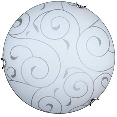 Rabalux 3852 Harmony lux, Deckenleuchte, Weiß-Chromfarbene Kralle
