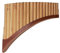 Gewa Panflöte Premium G-Dur 18 Rohre mit Holzschuh