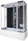 HOME DELUXE - Douche à vapeur DIAMOND BIG - Noir, dimensions : 190 x 100 x 220 cm - avec radio, douche à effet pluie et tous les accessoires I Sauna à vapeur, baignoire, jacuzzi, douche