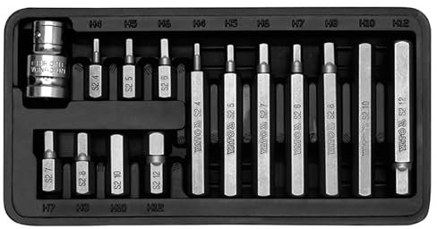 Yato yt-0413 – Set di cacciaviti bit/Hex/15pcs