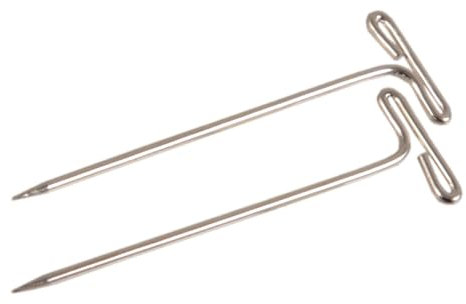 KnitPro T-Pins, Pack of 50, Silver