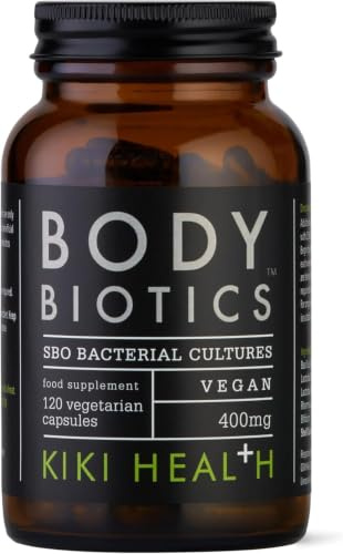 KIKI Health Body Biotics for Men & Women | Probiotics Supplement | Strengthens Digestive & Gut Health | Reduces Bloating | Dietary Probiotics for Colon & Immune Health | Promotes Wellness (120 Count)