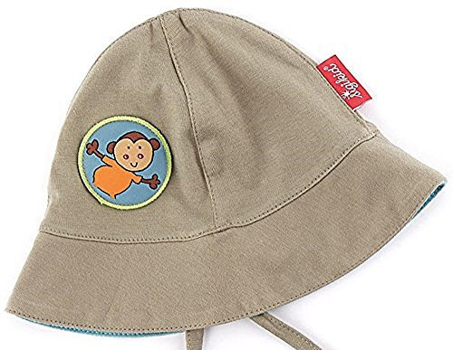 Sigikid Baby - Jungen Mütze Hut 153311, Einfarbig, Gr. 74 (Herstellergröße: 42/44), Grün (Laurel Oak 309)