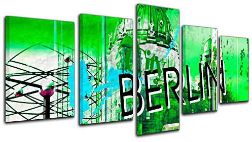 Bilderdepot24 Abstrakte Kunst Berlin 05 - grün