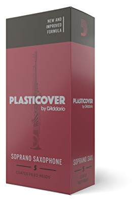Plasticover Blätter für Sopransaxophon Stärke 1.5 (5 Stück)