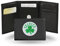 Rico Industries NBA Geldbörse aus besticktem Leder, dreifach gefaltet, Boston Celtics, Schwarz, 8,3 x 10,8 cm