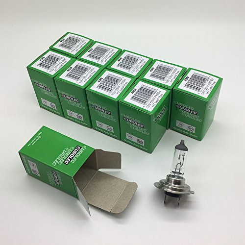 10 x Eurolec H7 499 Halogen Car Headlamp Headlight Bulb 477 12v 55w PX26d