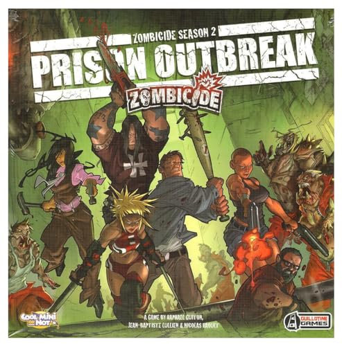 Guillotine Games GUG0016 - Spiel - Zombicide Teil 2 - Prison Outbreak - Englisch