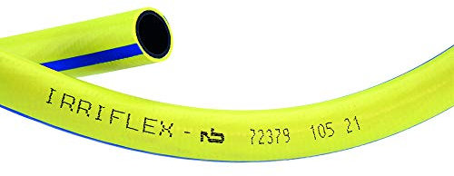 Tricoflex 110050 Wasserschlauch Irriflex, 12,5 mm, 25 m Rolle, gelb