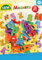 Lena 65746 - Magnet Kleinbuchstaben Set, Lernspielset mit 36 Buchstaben je ca. 3 cm groß, Magnetbuchstaben Set für Kinder ab 3 Jahre, magnetische Kleinbuchstaben für Magnettafel, Buchstabenmagnete