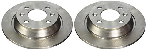 ATE 2x Bremsscheibe Hinterachse Voll 24.0109-0130.1 Ø258,0mm, Voll | Kompatibel mit: SAAB 900 I, 900 I Cabriolet, 900 I Combi Coupe, 9000, 9000 Schrägheck