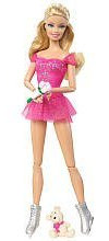 Barbie W8624 - Ich wäre gern.. Eiskunstläuferin Barbie