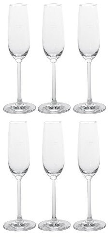 Rastal Sektglas Piacenza, 6er Karton, 0,1 Liter geeicht