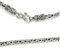 Drachensilber Königskette 2.5 mm Stärke 70cm lang, aus massivem 925 Sterling Silber, handgefertigte Silberkette rundes Profil, schwere Halskette Damen Herren