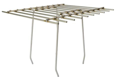 Dohlenschutzgitter/Dohlengitter Edelstahl 200 x 200 mm, Kamingitter Kaminschutzgitter Vogelschutzgitter Vogelgitter