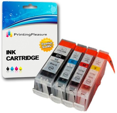 4 Druckerpatronen für Canon BJC-3000 BJC-6000 BJC-6100 BJC-6200 BJC-6500 I550 I560 iP3000 iP4000 iP5000 MP700 MP730 MP780 S450 S520 S600 S750 | kompatibel zu BCI-3eBK BCI-6C BCI-6M BCI-6Y