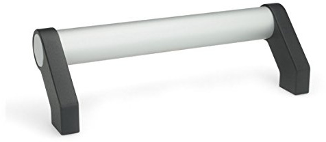 Ganter Normelemente | Rohrgriffe - GN 333-28-250-A-EL | Aluminium | Eloxiert, naturfarben | 1 Stück