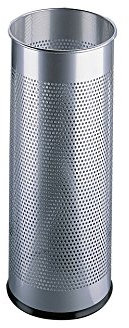 Durable Schirmständer aus Metall, 28,5 Liter, silber, 335023