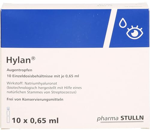 HYLAN 0,65 ml Augentropfen 10 St