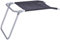 Camp 4 Campingstuhl Fußauflage Malaga Fußstütze Compact, Schwarz/Silber, 9101170