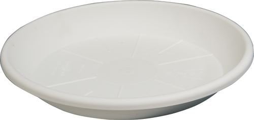 Papillon SOTTOVASO Tondo Bianco in Resina per Vaso FESTONATO da 80 cm