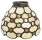 Lampenschirm Glas Ersatz-Tiffany-Lampen und Leuchter aus Eisen und Messing