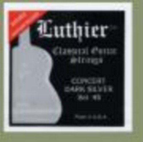 CUERDAS GUITARRA CLASICA - Luthier (LU/45) Concert Dark Silver/45 Hard (Juego Completo)