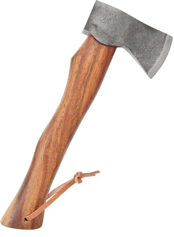 Battle-Merchant Handliche Outdoor-Axt, aus Stahl, ca. 30,5 cm | Camping Beil für Outdoor-Aktivitäten wie Bushcraft