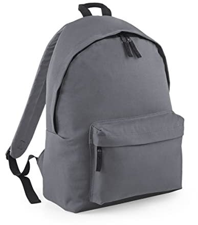 BagBase Original Fashion Rucksack 1er Pack Modern Herren, graphit, One size
