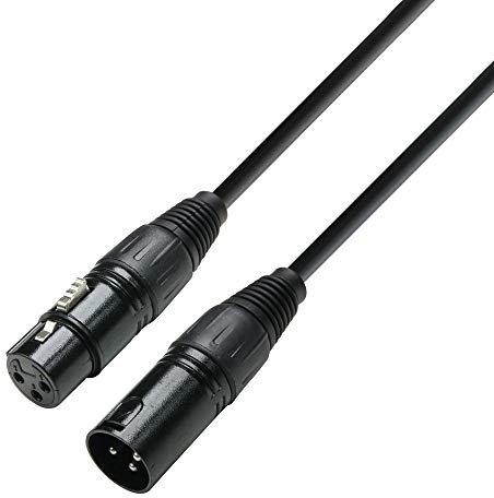 Adam Hall Cables 3 STAR DMF 0600 - Cable DMX de XLR macho a XLR hembra 6 m